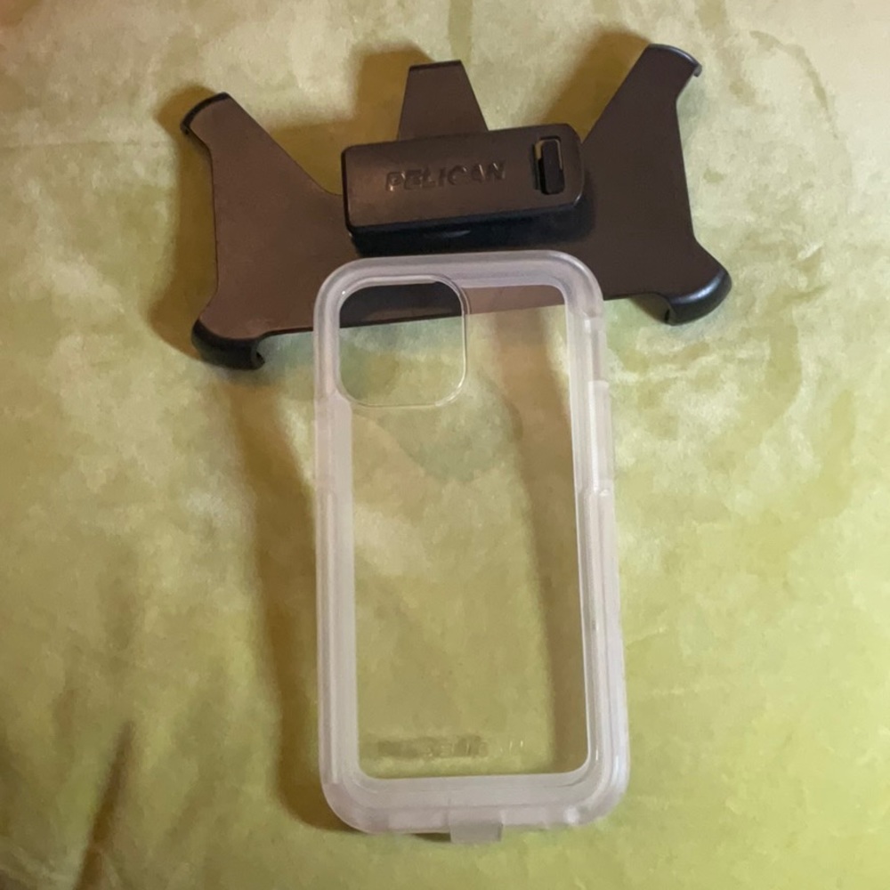 iPhone 13 Pro Max Pelican case with belt clip